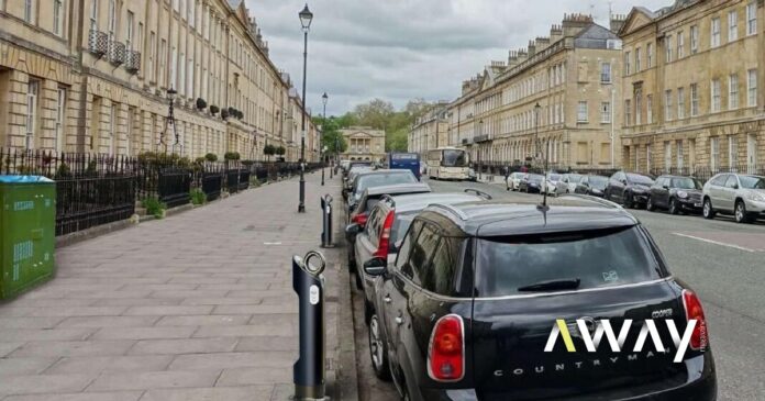 Caixas de telecomunicações usadas para carregar carros elétricos