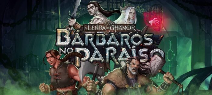 NerdCast RPG Ghanor começa minissérie Bárbaros no Paraíso – Assista aqui