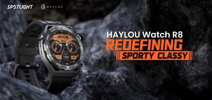 Haylou Watch R8 é oficializado como novo relógio inteligente robusto da marca