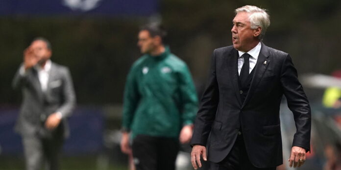 Ancelotti: “O SC Braga ataca com muitos jogadores e não é fácil recuperar a bola”