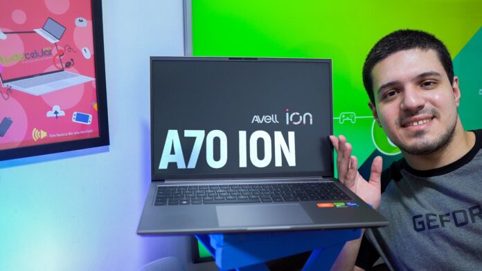 Avell A70 ION: notebook gamer com design sóbrio para uso profissional | Análise / Review