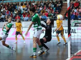 Benfica goleia Sporting e reassume liderança da I Liga de futsal feminino