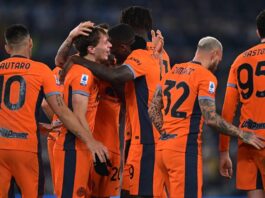 Inter vence Lazio e aumenta para quatro pontos vantagem sobre Juventus em Itália
