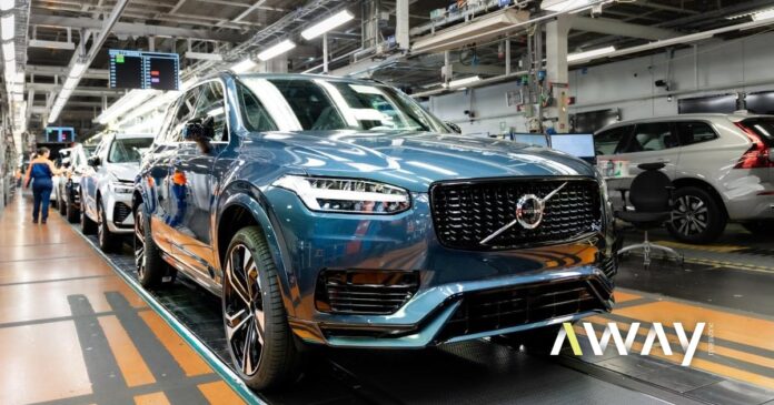 Volvo produz último automóvel a gasóleo da sua história