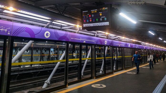 Linha Lilás do Metrô de São Paulo ganhará conexão à internet pela Vivo