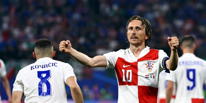 Euro2024: Modric torna-se o mais velho a marcar em fase finais aos 38 anos e 259 dias