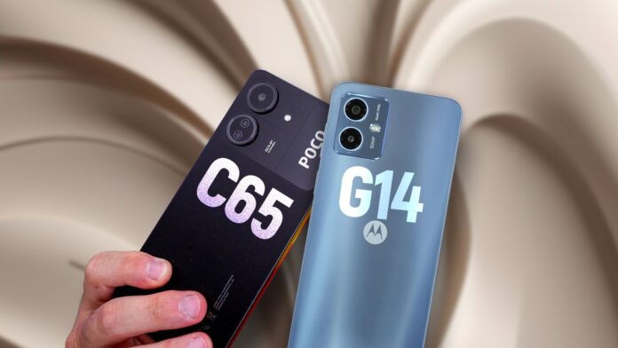 POCO C65 vs Moto G14: Xiaomi ou Motorola tem melhor opção de celular básico? | Comparativo