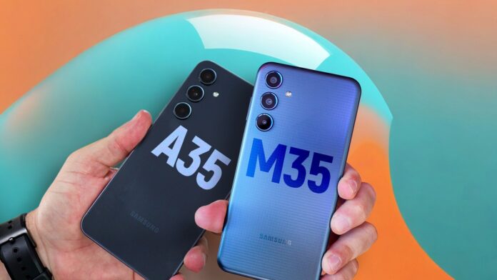 Samsung Galaxy A35 vs M35: bateria é a única diferença? | Comparativo