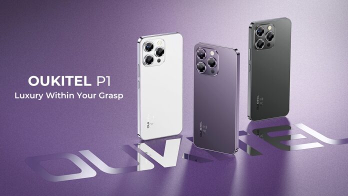 Elegante e acessível! Oukitel P1 tem tela grande de 120 Hz e já pode ser reservado no AliExpress