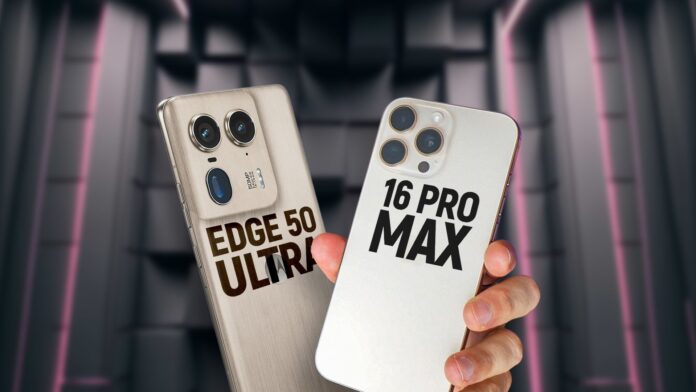 iPhone 16 Pro Max vs Edge 50 Ultra: qual celular top vale mais para você? | Comparativo