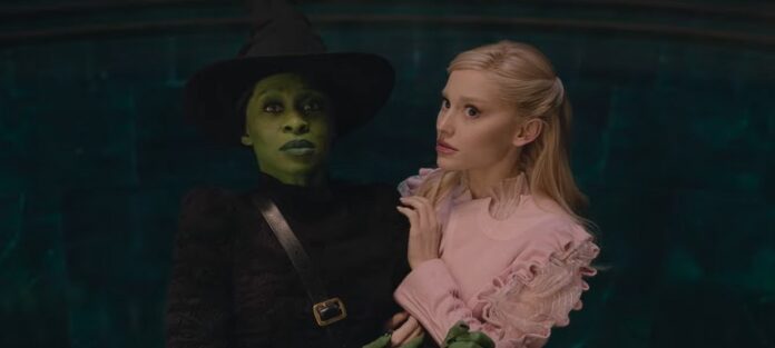 Wicked celebra vínculo de Elphaba e Glinda em vídeo de bastidores fofo