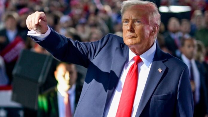 EUA terminam contagem de delegados: Trump 312 X 226 Kamala