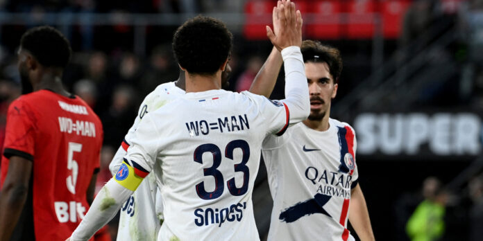 Gonçalo Ramos marca e Vitinha assiste na goleada do PSG sobre o Rennes