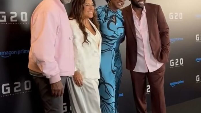 Viola Davis encontra com Anitta e outros famosos no Rio
